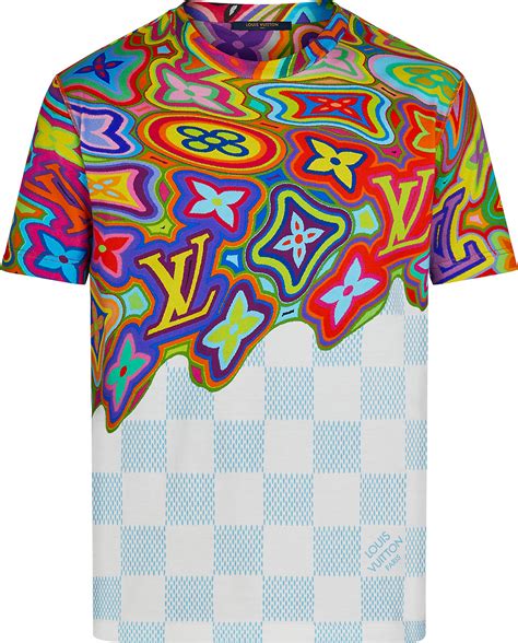 colorful Louis Vuitton shirt